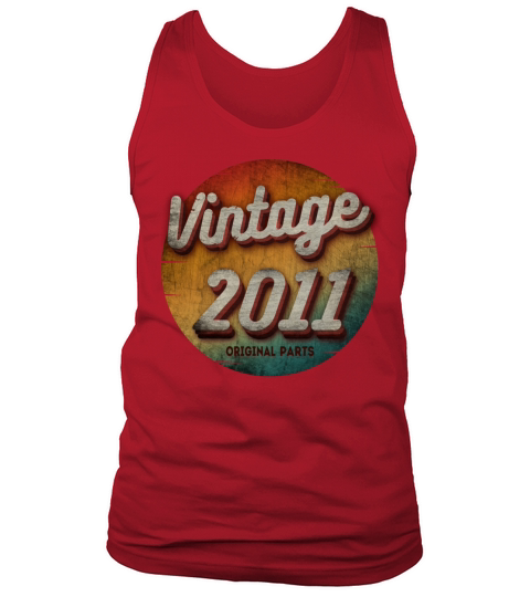 VINTAGE 2011 ORIGINAL PARTS Tank Top Unisex
