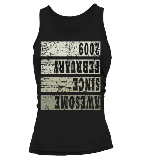Born 2009 February 14th Birthday Gift Tank top Woman