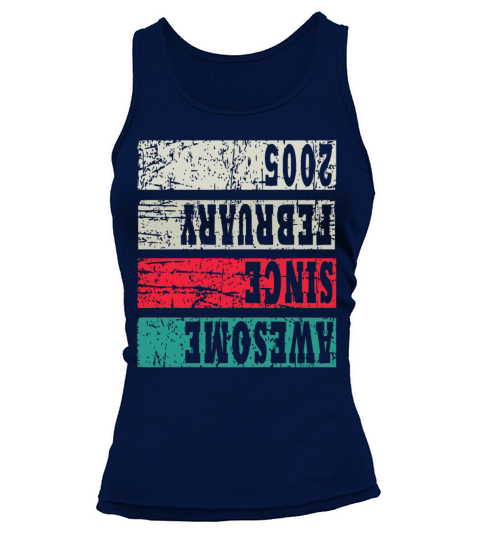 Vintage 18th Birthday 2005 Sports Gift Tank top Woman