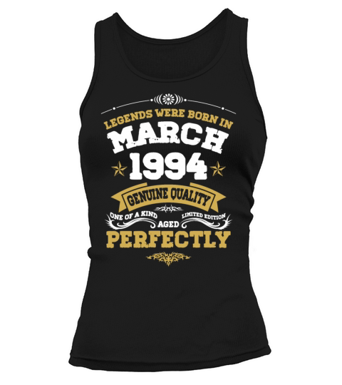 Vintage Aged To Perfection March 1994 Tank top Woman