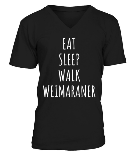 Eat Sleep Walk Corgi V-Neck T-shirt