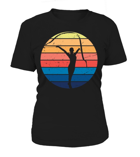Rhythmic Gymnastics Vintage Dancer Exercise Women's T-Shirt