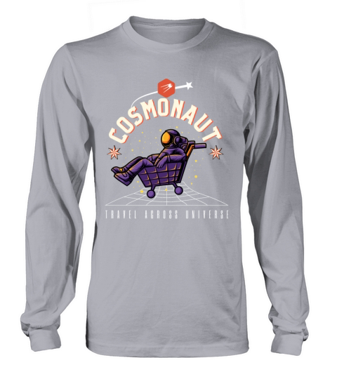 Space Interkosmos Cosmonaut Vintage Design Long sleeved Unisex