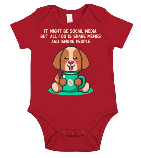 Born to Share Memes and Ignore People Introvert Fu Short Sleeve Baby One-Piece