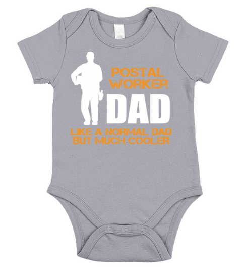 Postal Worker Dad Delivery Man Postman Gift Short Sleeve Baby One-Piece