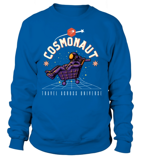 Space Interkosmos Cosmonaut Vintage Design Sweatshirt Unisex