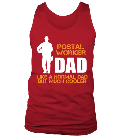 Postal Worker Dad Delivery Man Postman Gift Tank Top Unisex