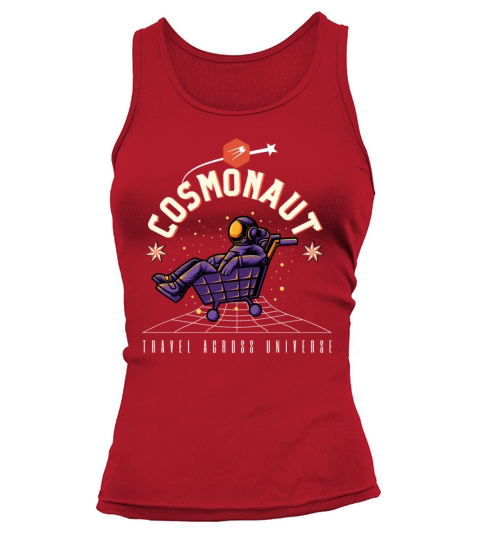 Space Interkosmos Cosmonaut Vintage Design Tank top Woman