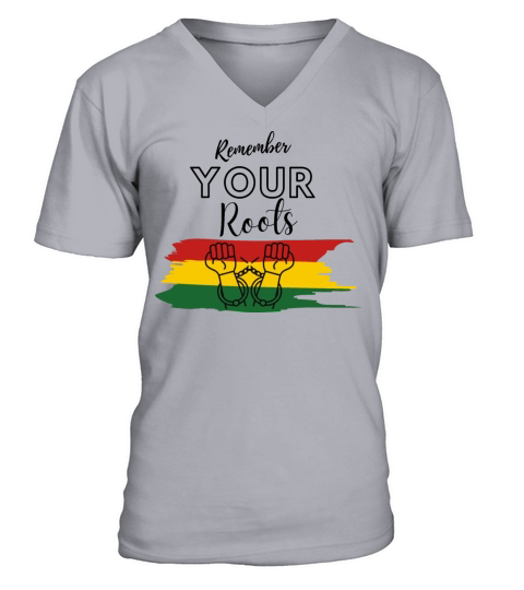 Black History Month 15 V-Neck T-shirt