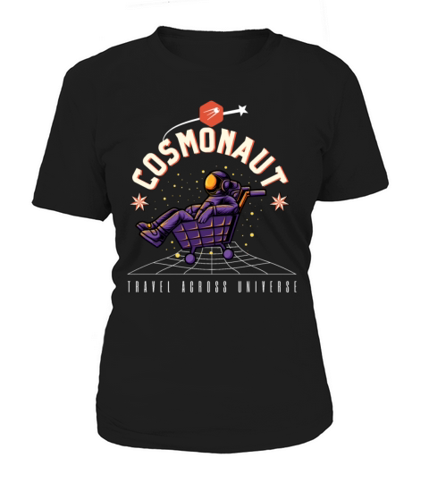 Space Interkosmos Cosmonaut Vintage Design Women's T-Shirt