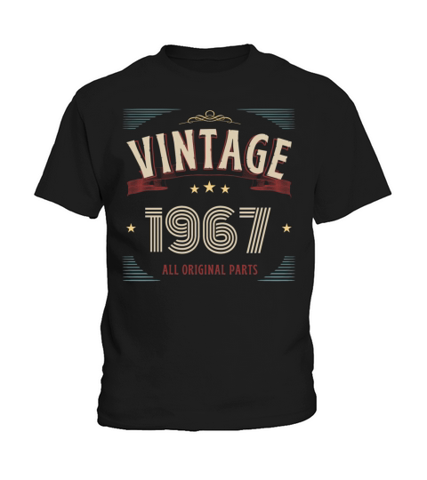 VINTAGE 1967 ALL ORIGINAL PARTS Kids T-Shirt