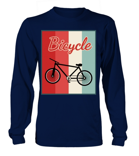 vintage bicycle Long sleeved Unisex