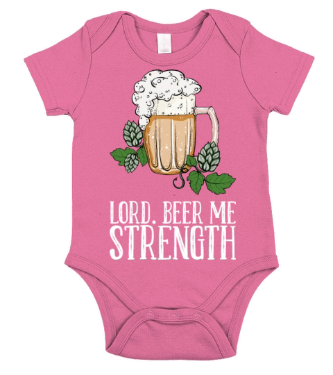 Alcohol Beer Gift Short Sleeve Baby One-Piece