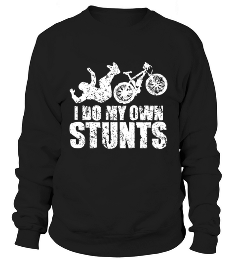 Vintage Funny Cycling Bike Stunts Quote - Biker Jo Sweatshirt Unisex