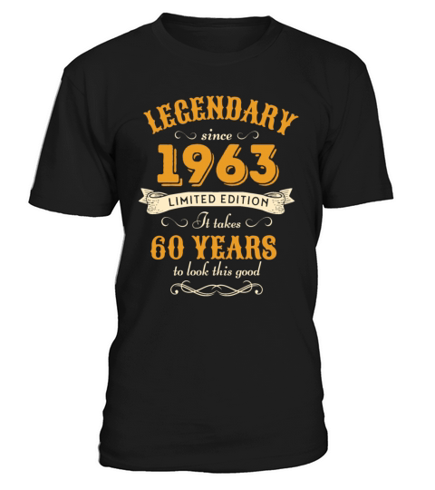 60th Birthday Vintage 1963 T-Shirt Unisex