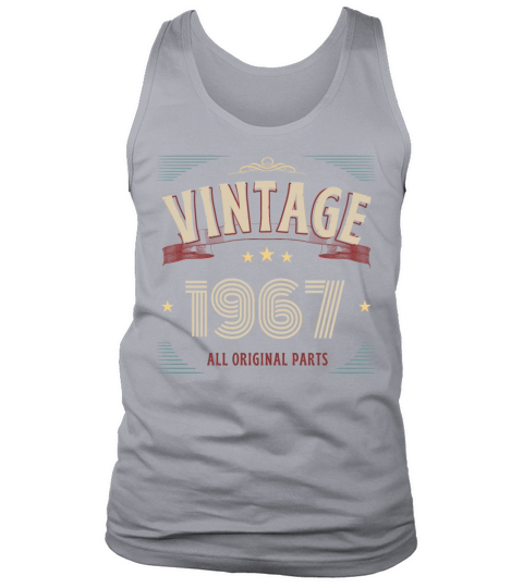 VINTAGE 1967 ALL ORIGINAL PARTS Tank Top Unisex