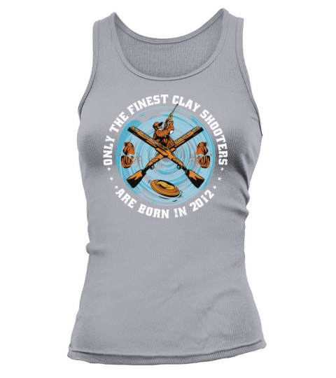 Clay Shooters Vintage 2012 birthday clay-pigeons Tank top Woman