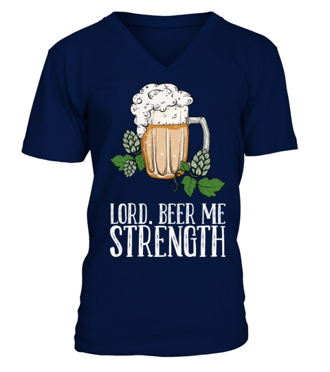 Alcohol Beer Gift V-Neck T-shirt