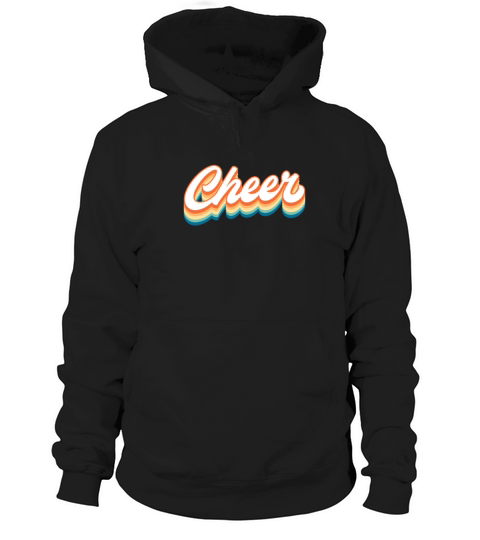 Cheer 80s Retro Vintage Hoodie Unisex