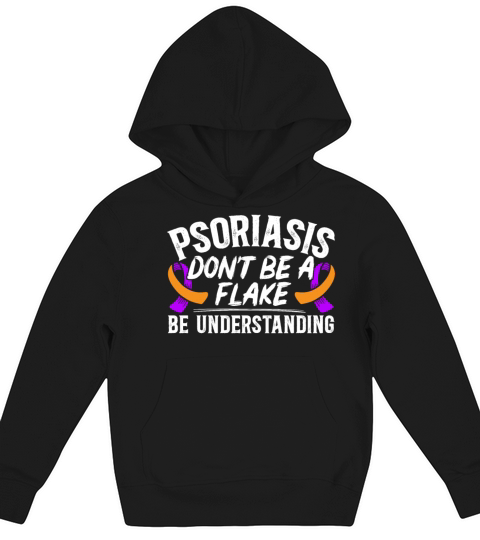 Psoriasis Warrior Skin Disease Psoriasis Awareness Kids Hoodie