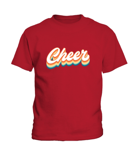 Cheer 80s Retro Vintage Kids T-Shirt