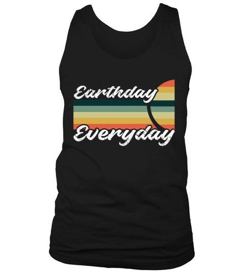 Everyday Planet Oceans Day Vintage Earth Day Tank Top Unisex