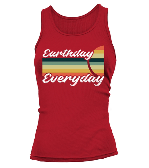 Everyday Planet Oceans Day Vintage Earth Day Tank top Woman