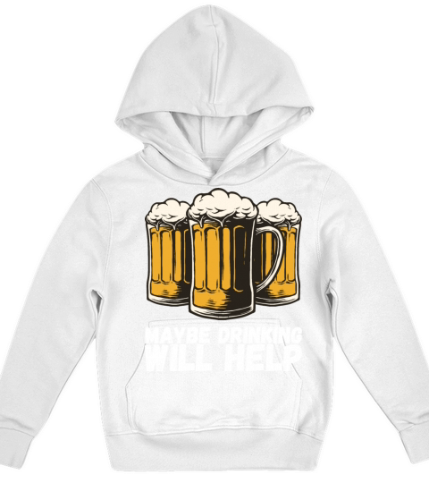Alcohol Beer Gift Kids Hoodie