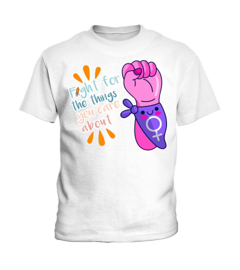 Vintage Fight For The Things You Care About RBG Ru Kids T-Shirt