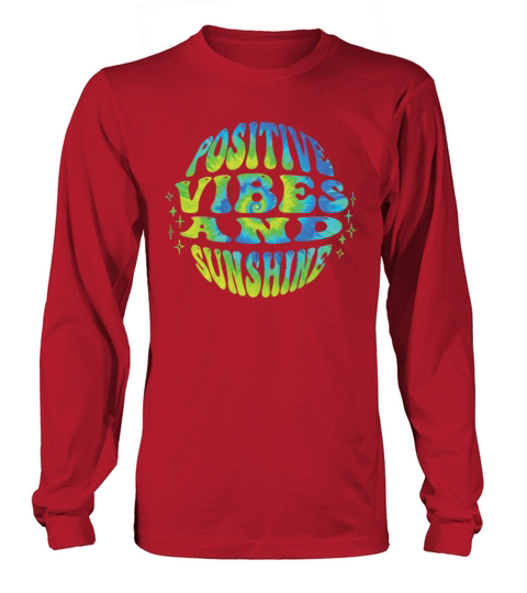 Positive Vibes and Sunshine Summer Party Long sleeved Unisex