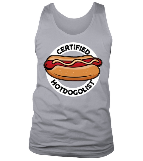 Cool Hot Dog Design For Men Women Boys Sausage Hot Tank Top Unisex