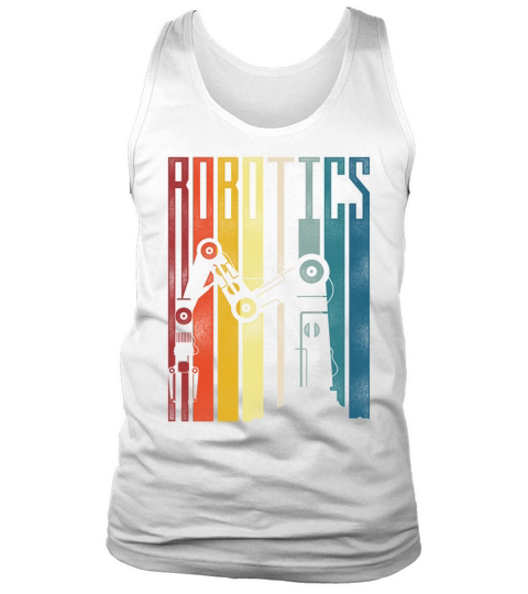 Robot Robotics Engineer Retro Tank Top Unisex