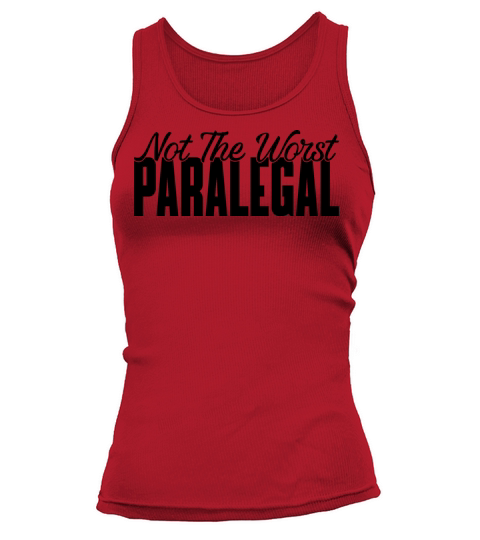Funny paralegal Tank top Woman