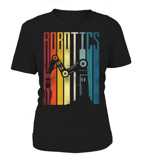 Robot Robotics Engineer Retro Women's T-Shirt