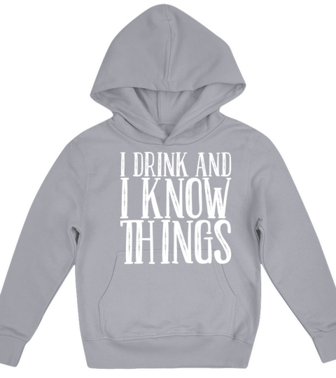 Alcohol College Kids Hoodie