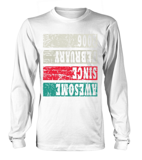 Vintage 17th Birthday 2006 Sports Gift Long sleeved Unisex