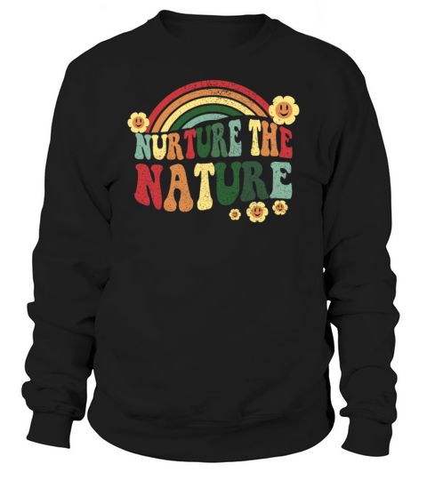Nurture Nature - Earth Day Vintage Sweatshirt Unisex