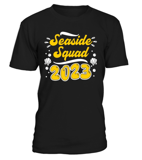 Seaside Squad 2023 Vacation Friends Spring Break T-Shirt Unisex
