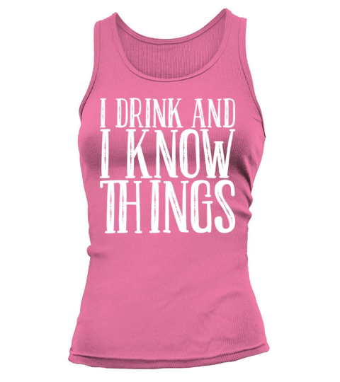 Alcohol College Tank top Woman
