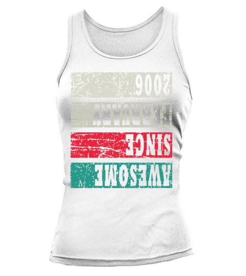Vintage 17th Birthday 2006 Sports Gift Tank top Woman
