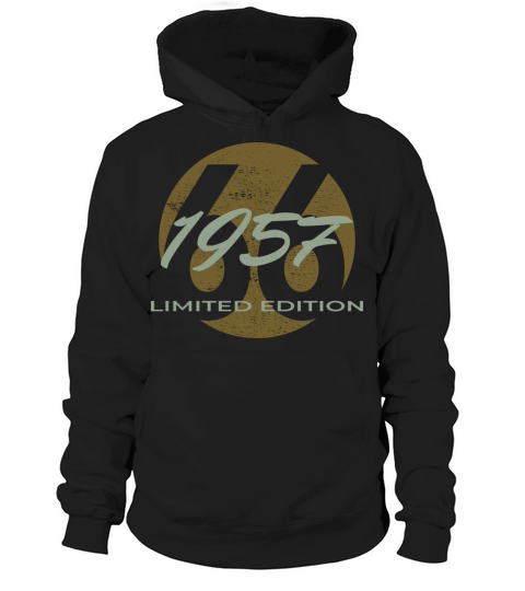 66th birthday men women 66 years 1957 vintage Hoodie Unisex