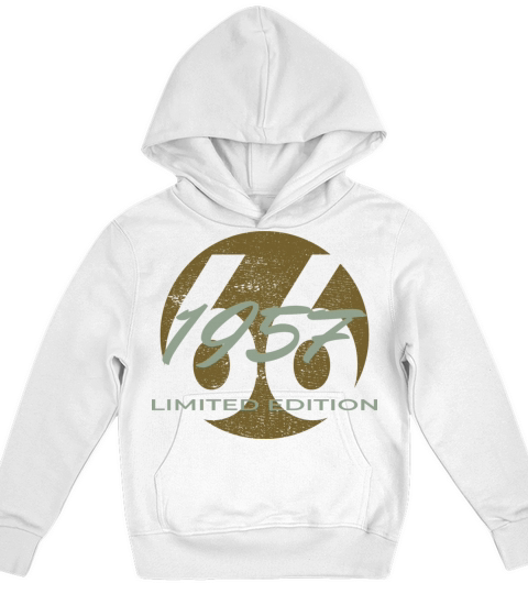 66th birthday men women 66 years 1957 vintage Kids Hoodie