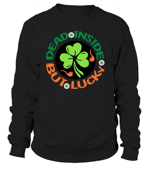 Retro St Patricks Irish Kisses and Shamrock Wishes Sweatshirt Unisex