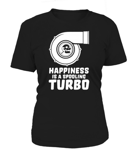 Happiness is a spooling Turbo 2 Women's T-Shirt