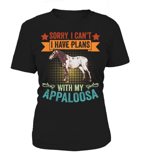 Vintage Sorry I Cant I Have Plans With My Women's T-Shirt