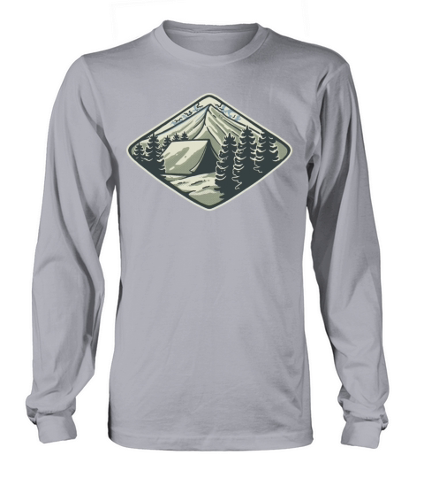 Camping Long sleeved Unisex