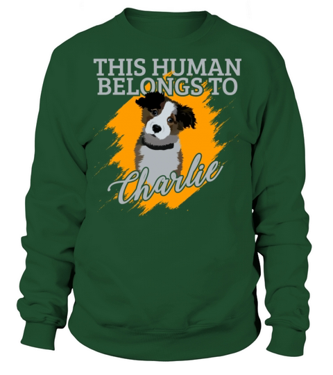 charlie dog vector illustration Sweatshirt Unisex