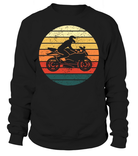 Motorcyclist Motorcycle Driver Retro Vintage Gift Sweatshirt Unisex