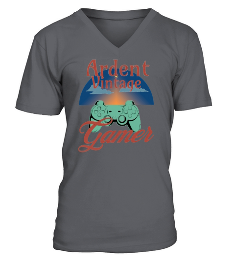 Ardent Vintage Gamer 1 V-Neck T-shirt
