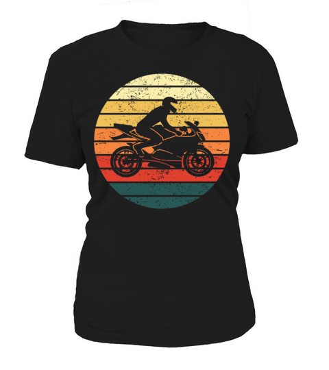 Motorcyclist Motorcycle Driver Retro Vintage Gift Women's T-Shirt